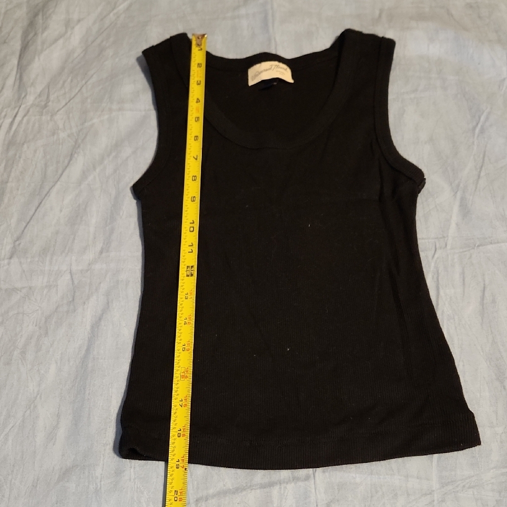 Universal Thread Black Ribbed Tank Top - Picture 7 of 7